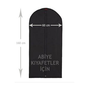 Abiye Elbise Kılıfı Gamboç Siyah 60 X 160 Cm