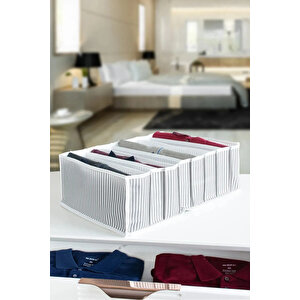 8 Gözlü Çekmece Içi Akordiyon Organizer - Xlarge 30 X 39 X 14