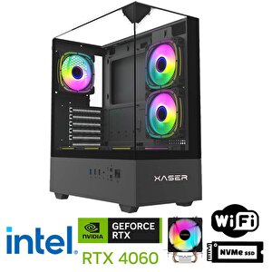Xsr1102 I5 14400f 32gb Ddr5 Ram 1tb M.2 Nvme Ssd 8gb Rtx4060 Oyun Hazır Sistem