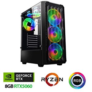 Xsr1153 Ryzen 5 7500f 32gb Ddr5 Ram 1tb M.2 Nvme Ssd 8gb Rtx5060 23.8" 180hz Oyun Tavsiye Sistem