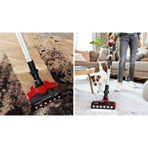 Bcs711pet Şarjlı Süpürge Unlimited 7 Proanimal Kırmızı