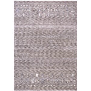 Zagros Serisi Zg01 Kahve Salon Oturma Yatak Odası Halısı 155x215 cm