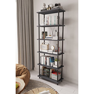 Çevir Kur 65 Cm Antrasit Kitaplık