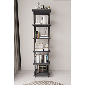 Çevir Kur 45 Cm Antrasit Kitaplık