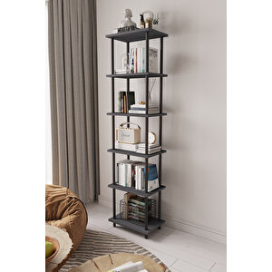 Çevir Kur 45 Cm Antrasit Kitaplık