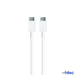 Schitec 6a 60w Type-c To Type-c 2metre Süper Hızlı Data Ve Şarj Kablosu Beyaz
