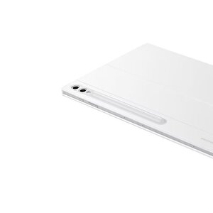 Galaxy Tab S9 Ultra Ile Uyumlu Klavyeli Mousepadli Kılıf Beyaz Samsung Türkiye Garantili