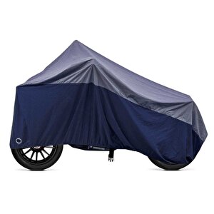 Caretech Ct-b101xxl Motosiklet Branda Su Geçirmez 4 Mevsim Koruma Yıkanabilir Kalın Kumaş Xxl Gri/lacivert