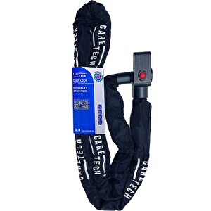 Caretech Ct-774 Zincir Kilidi Alarmlı Motosiklet/bisiklet 10mm Çelik Kılıflı 1.8mt Art 4 Yıldız Sertifikası