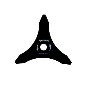 Rotor 3t Motorlu Tırpan Bıçağı 255x25.4x1.6 Mm