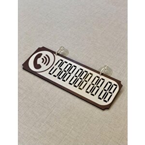 Rover 820 Dekor Plakalı Numaratör Siyah 20,5 X 7,5 Fs