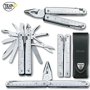 Swisstool X Penseli Çakı 3.0327.l Deri Kılıflı