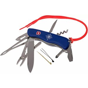 Skipper 0.8593.2w Mavi İsviçre Çakısı 111mm 18f
