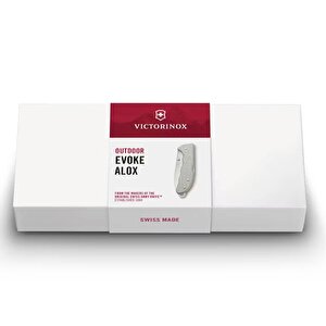 Evoke Alox Çakı 0.9411.d26 Gümüş İsviçre Çakısı
