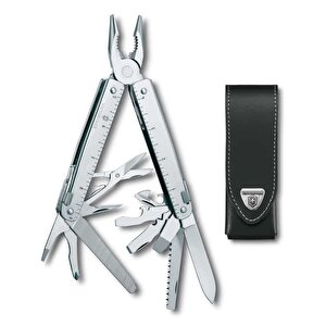 Swisstool X Penseli Çakı 3.0327.lb1 Deri Kılıflı