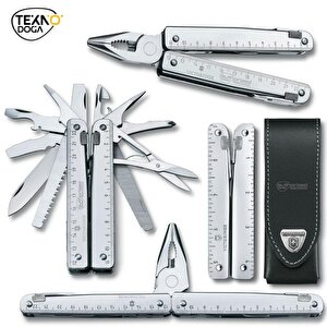 Swisstool X Penseli Çakı 3.0327.lb1 Deri Kılıflı