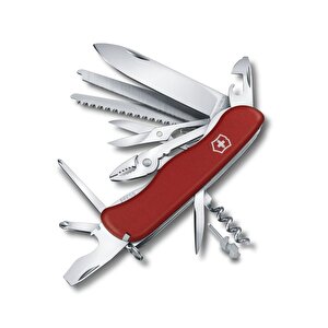 Work Champ 0.8564 Kırmızı İsviçre Çakısı 111mm 21f
