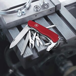 Work Champ 0.8564 Kırmızı İsviçre Çakısı 111mm 21f