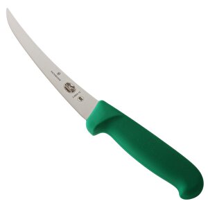 15cm Kavisli Dar Ağız Sıyırma Bıçağı 5.6604.15 Yeşil