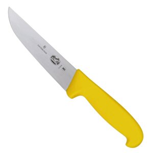 Fibrox 18cm Kasap Kelle Bıçağı 5.5208.18 Sarı