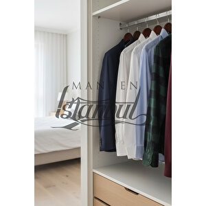 3 Adet Ev Tipi Ahşap 44 Cm Ceket Askısı Takım Elbise Askısı Kıyafet Askısı