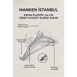 Krom Ceket Askisi