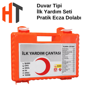 Duvar Tipi İlk Yardım Seti,  Pratik Ecza Dolabı