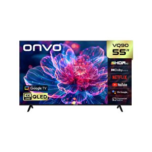 55vq90f3ua 4k Ultra Hd 55" 140 Ekran Uydu Alıcılı Google Smart Qled Tv