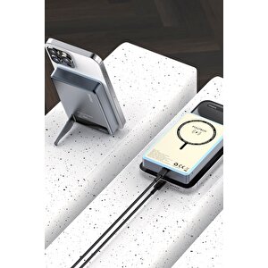 Fp50 10.000 Mah Hızlı Şarj Magsafe Powerbank Mavi