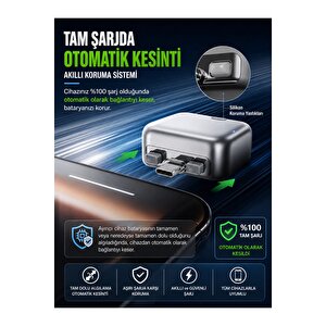 Kh-51 140w Usb-c Akıllı Şarj Kesici | Otomatik Güç Kesme Adaptörü