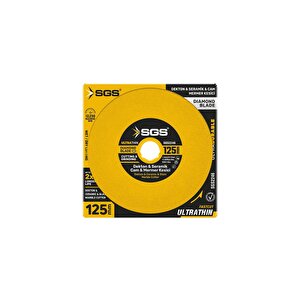 Sgs2246 Cam Dekton Seramik Mermer Porselen Elmas Kesici Taş 125 Mm