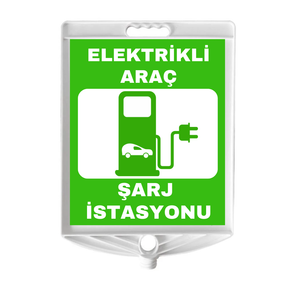 Elektrikli Araç Şarj İstasyonu Çift Taraf Baskı Kırmızı Ultra Kedi Gözlü Ağırlıklı Koni Seti Trafik Dubası