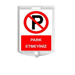 Park Etmeyiniz Uyarı Levhalı Delinatör Seti