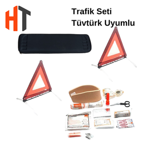 Trafik Seti Çantalı , Tüvtürk Uyumlu , Eva Lüx Set