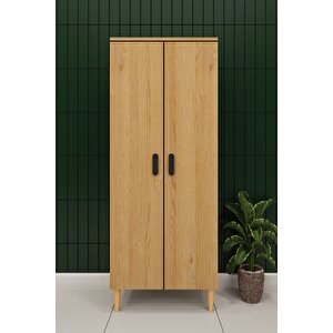Modern 2 Kapaklı Çok Amaçlı Mutfak Banyo Dolabı %100 Mdf Erzak Kiler Dolabı Fd02 Karina