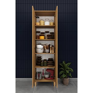 Modern 2 Kapaklı Çok Amaçlı Mutfak Banyo Dolabı %100 Mdf Erzak Kiler Dolabı Fd03 Karina