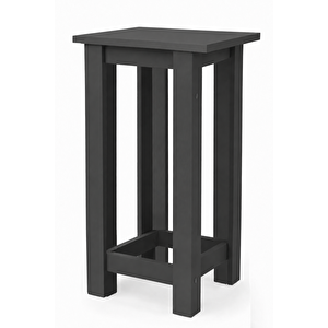 Gora Tabure - 40cm - Bar Sandalyesi - Bar Taburesi - Antrasit