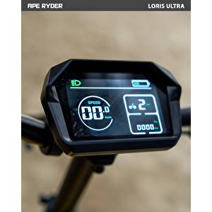 Ape Ryder Lori̇s Ultra Elektri̇kli̇ Bi̇si̇klet Si̇yah - 1500w