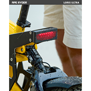 Ape Ryder Lori̇s Ultra Elektri̇kli̇ Bi̇si̇klet Si̇yah - 1500w