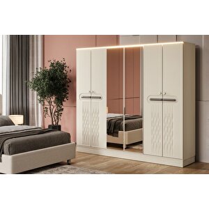 Slove 6 Kapılı Gardırop