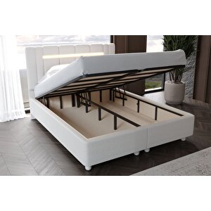 Sone White Bazalı Karyola