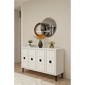 Ka1202b Yuka Konsol Ve Tv Sehpası Beyaz 120cm