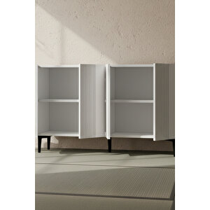 Ka1203b Corsa Konsol Ve Tv Sehpası Beyaz 120cm
