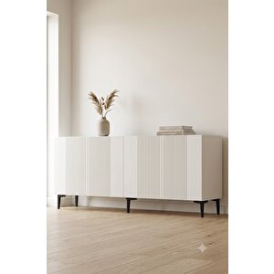Ka1813b Corsa Konsol Ve Tv Sehpası Beyaz 180cm