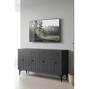 Ka1218a Wi̇ndo Konsol Ve Tv Sehpası Antrasit 120cm