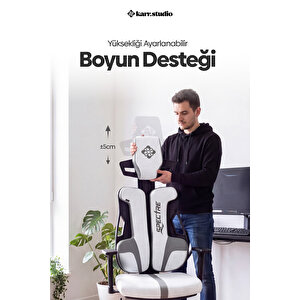 Spectre Oyuncu Koltuğu - Beyaz Beyaz