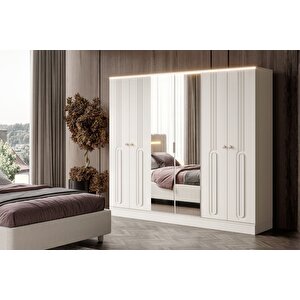 Pins 6 Kapılı Gardırop