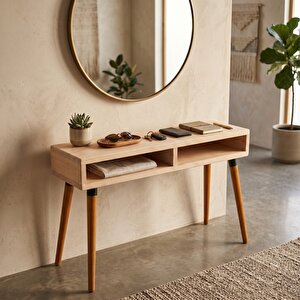 Slot Entry: Doğal Masif Ahşap Dresuar 2 Bölme - 120x35 Bz