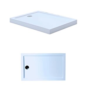 70 X 170 Dikdörtgen Monoblok Duş Teknesi H:10 Cm