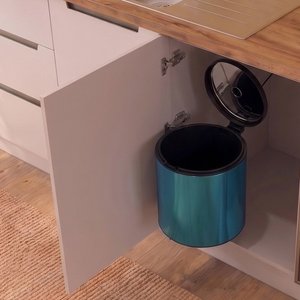 Eymense Hera 120 Cm Mutfak Dolabı Seti %100 Mdf Ledli Çekmeceli Lavabolu Mutfak Dolabı Takımı 4 Modül Tezgah Dahil Bej
